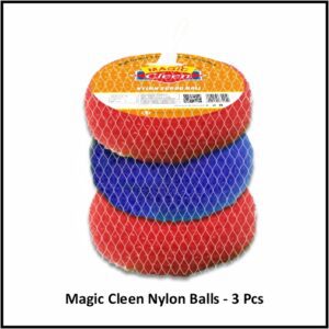 Magic Cleen Nylon Balls - 3 Pcs